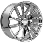 Factory Reproductions FR98 12 Spoke 20X9 6X5.5" +28MM Chrome Wheel Rim 20" Inch New. Price: $365.00.