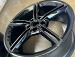 2020-2024 Porsche Taycan Wheel 21X9.5, Spoke 5X60MM Gloss Black Remanufactured. Price: $1250.00.