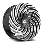 22X9.5 Azara AZA-535 Gloss Black & Machined Wheel 6X135/6X5.5 (22MM) New. Price: $438.99.