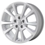 18" Jeep Compass Wheel Rim Factory Oem 2381 2010-2017 Machined Silver Remanufactured. Price: $325.00.