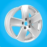 Volkswagen Passat 2006-2011 17" Oem Rim Wheel 69827 3C0601025E88Z N4652029 Refu Remanufactured. Price: $169.09.