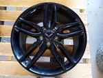 14-19 Corvette Wheel Rear 20X10 Black Opt Q7T Oem Used. Price: $399.95.