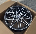 Set Of 19 Staggered Wheels Rims 5X120 Fits Bmw M3 M4 Series Gloss Black New. Price: $969.00.