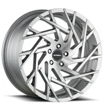 24X9.5"STRADA Wheels Nido Silver Brushed Rims New. Price: $1428.00.