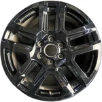 Chevrolet Black Sierra 1500 Pickup Denali Original Wheel 20X9 2021-2025 14030A Used. Price: $326.97.