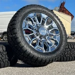 22" Chrome Wheels Tires Rims 85008639 2011-2025 Chevy Gmc Hd 2500 3500 Tpms New. Price: $2889.00.