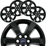 4 Fit Ford F150 2015-2017 Black 20" Wheel Skins Full Alloy Rim Covers Hub Caps New. Price: $99.99.