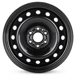 New Wheel For 2003-2024 Chevrolet Silverado 1500 Inch Black Steel Rim. Price: $175.72.