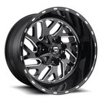 Fuel 1PC D581 Triton 22X12 8X180 Gloss Black Milled Wheel 22" -43MM Rim New. Price: $600.00.