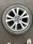 18 Inch Mazda CX-30 Silver Aluminum Wheel And Tire Used. Price: $99.99.