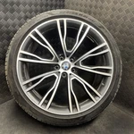 Oem 2022 - 2024 Bmw X4 X3 G01 Wheel Light Alloy Rim Style 726 *rear* 9.5X21 Used. Price: $499.00.