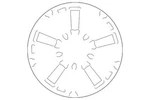 Genuine Subaru Wheel Alloy 28111VA031 New. Price: $298.88.