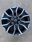2020-2023 Toyota Tacoma Wheel 17X7-1/2 Alloy 6 Spoke Machined And Black Oem Used. Price: $155.00.