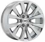 20" Ford F150 Truck Bright Chrome Wheel Rim Factory Oem Single 10003 Exchange New. Price: $249.00.