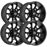 (set Of 4) Vision 415 Bomb 20X12 6X5.5" -51MM Satin Black Wheels Rims 20" Inch New. Price: $1341.96.