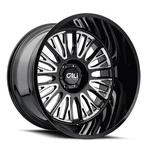 22" Cali Off-road Vertex 22X12 Black Milled 8X170 Wheel -44MM Lifted Ford New. Price: $593.99.