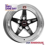 Weld WEL71MB-510A65A Black Aluminum Inch Wheel Rim 5X4.5 15X10 Performance Pa New. Price: $625.09.