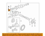Gm Oem 08-11 Sts Rear Suspension Axle Differential-flange 25861285 New. Price: $106.26.