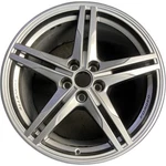 Corvette 20X11 Silver Rear Wheel Oem Rim Factory Stock 2023-2024 Used. Price: $469.97.