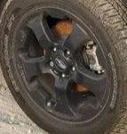2022-2025 Forester Oe Wheel 17X7 Spoke Matte Black Subaru Used. Price: $218.36.