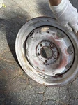 Mopar 14X5.5 Rally Wheel Charger Cuda Challenger Superbee Roadrunner 4.5 Bolt Used. Price: $75.00.