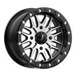 Msa Brute Beadlock Black Machined Utv / Atv Rims: 15X7 4X156 10MM, M37-05756 New. Price: $317.00.