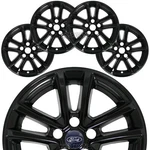 4 Ford Focus Se 2015-2018 Black 16" Wheel Covers Rim Skins Full Hub Caps New. Price: $79.99.