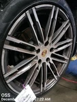 Rear Wheel/rim Only Oem 2016 Porsche Panamera 97036219202OC6 Used. Price: $390.00.