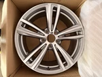 Bmw Series F30 F31 F32 442M Silver Alloy Wheel Rim Oem Rear 8.5X19 7846781 New. Price: $450.00.