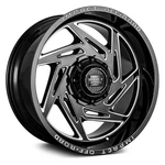 Impact Off-road 830 Wheel 20X10 (-12, 6X139.7, 106.1) Black Single Rim New. Price: $305.25.