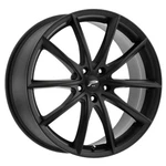 Platinum 435SB Flux 18X8 5X114.3 ET40 Satin Black W/ Clear-coat (qty Of 1) New. Price: $225.37.