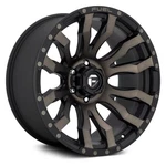 Fuel D674 Blitz Wheels 17X9 (-12, 6X139.7, 106.1) Black Rims Set Of New. Price: $1136.00.