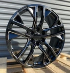 22X9 Black Milled Spokes Gmc Sierra Denali Chevy Silverado Tahoe Yukon New. Price: $1271.00.