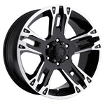 Ultra 234 Maverick 17X8 6X139.7 ET0 Gloss Blk/ Diamond Cut & (qty Of 4) New. Price: $849.24.