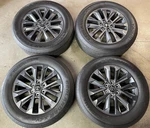 2025 Toyota Land Cruiser Factory Wheels Tires Lug Nuts Oem Rims Yokohama Tund Used. Price: $1390.00.