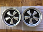 Porsche Carrera Fuchs 15 Excellent Original Finish 6/72 91136102001 Used. Price: $5999.99.