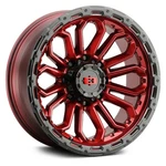 Vision 405 Korupt Wheel 20X9 (12, 8X165.1, 125.2) Red Single Rim New. Price: $338.84.