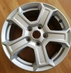 17'' Silver Jeep Wrangler 2018-2021 Oem Factory Original Alloy Wheel Rim 9216 Used. Price: $89.00.