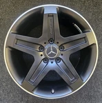 Mercedes Wagon G550 G63 Amg W463 Factory Oem 19"X9.5" Wheel Black Polished Rim Used. Price: $232.20.