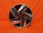 New Hyundai Machined Charcoal Nexo Oem Wheel 7.5JX19 2019-2023 Rim. Price: $350.00.