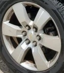 2012 Traverse Oe Wheel 20X7-1/2 6 Spoke Ultra Bright Opt Rcm Chevrolet Used. Price: $155.82.