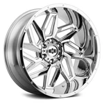 Vision 361 Spyder Wheel 20X10 (-25, 8X165.1, 125.2) Chrome Single Rim New. Price: $501.09.