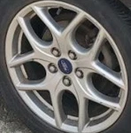 2015 Focus Oe Wheel 17X7 10 Spoke Y Argent Ford Used. Price: $190.80.