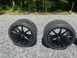 Porsche 2020 911 Oem Carrera Black Satin Wheels With Tpm Sensors & Tires Used. Price: $5000.00.