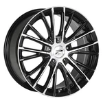 Platinum 437U Genesis 18X8 5X108/5X114.3 ET40 Gloss Black W/ Cut Face (qty Of 1) New. Price: $232.31.