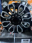 New 2024 Gmc Sierra 2500 24" Wheels Oe Replica 24X9 Black Machined 8X180. Price: $1395.00.