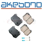 Akebono Euro Front Disc Brake Pad Set For 2015 Mercedes-benz C400 3.0L V6 Ix New. Price: $117.04.