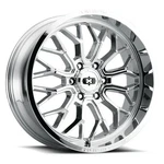 22" Vision 402 Riot Chrome 22X10 Wheel 6X5.5 (6X139.7) -19MM Rim New. Price: $667.69.