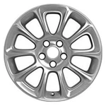 2013-2016 Dodge Dart 17" Silver Oem Factory Wheel Rim 191275553534 Remanufactured. Price: $208.31.