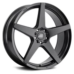 Mach Performance MP52 Wheel 18X8 (35, 5X100, 72.56) Black Single Rim New. Price: $225.71.